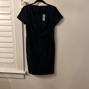 NWT ANN TAYLOR Navy Dress - Size 6 Petite